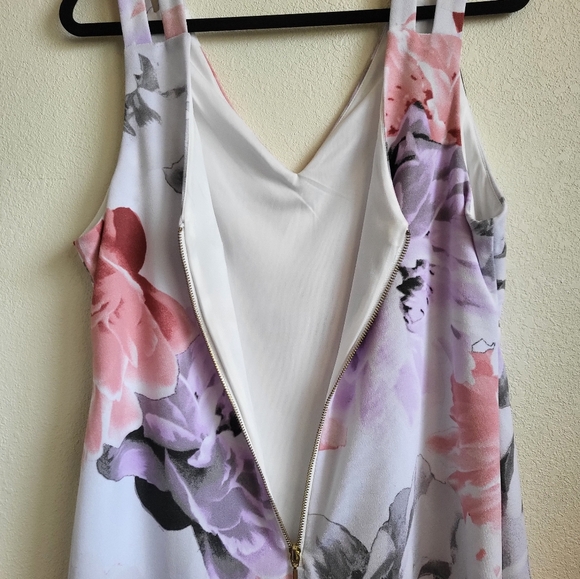Premier Amour Floral Sleeveless Fitted Dress. Like NEW. Size 14 - Picture 10 of 16
